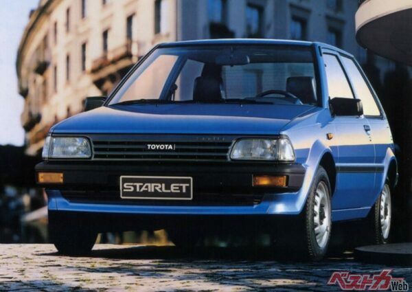 大きく運動性能が向上した3代目スターレット