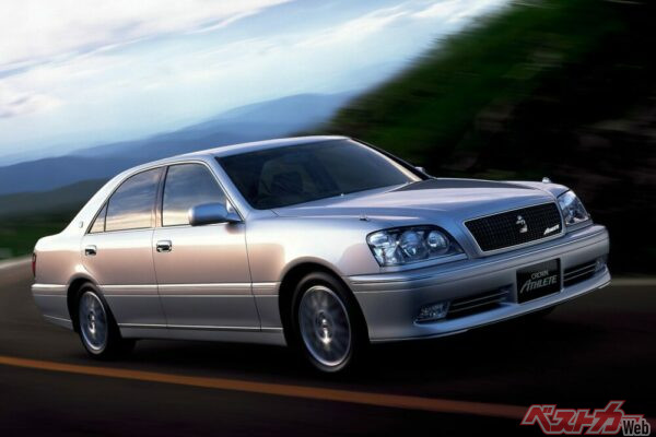 アスリートVはなんとソアラと共通の280PSの2.5L DOHCターボの1JZ！