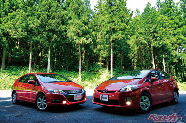 3代目トヨタ プリウスに駆逐された2代目ホンダ インサイトだが、両車はHEVの大衆化に大貢献