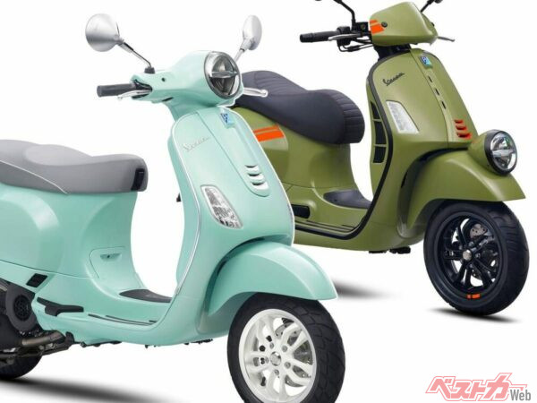 ベスパ2025年モデルが一斉発表！7モデルに鮮やかな新色導入 5/24より販売開始