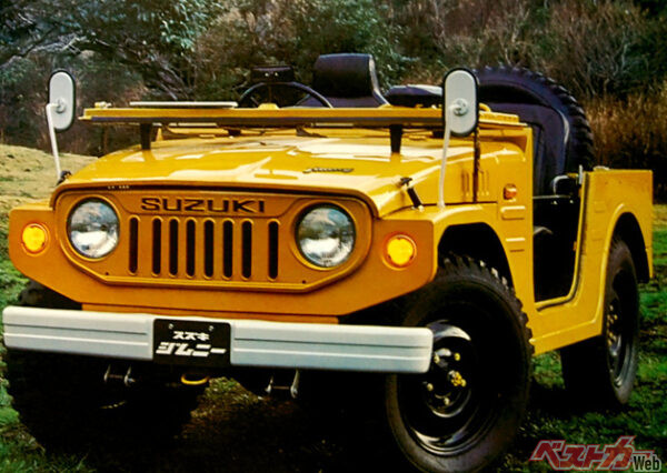 1970年にデビューした初代ジムニー