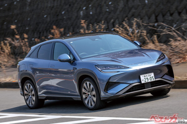 BYD シーライオン7。アシカ科最大の海獣の名を持つ、威風堂々としたSUVだ