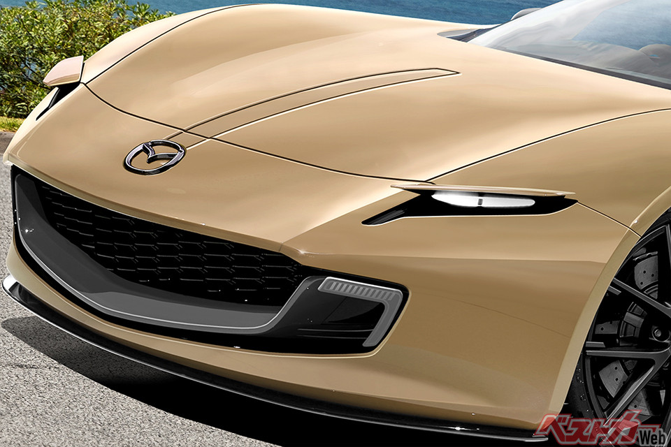 ついにロータリー復活!? マツダ RX-7後継スポーツは2027年デビュー
