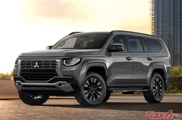 復活するパジェロはファンの期待に応えるタフで悪路に強いSUVとして2026年登場予定(ベストカー編集部作成の予想CG)