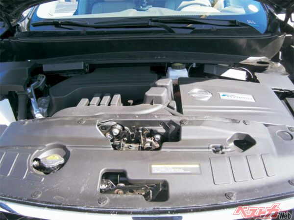 最高出力はモーターを合わせ250psとなる。今後の日産のV6、3.5Lクラスのミドルサイズモデルの主力ユニットとなる