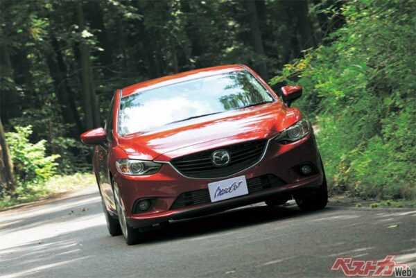 アップダウンのあるコースではトルクのあるアテンザDEが善戦