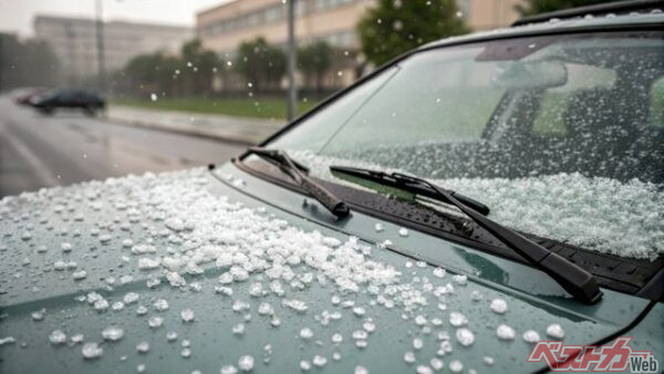 雹なんて降ってきたときはもう目も当てられないだろう。よって多機能に対応できるレイヤードタイプの使用をオススメする(watcharee@Adobe Stock)
