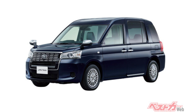 ジャパンタクシーの改良モデル。写真は上級グレードの匠