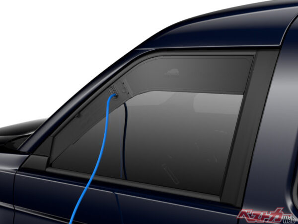 災害時に役立つ外部給電機能が追加された