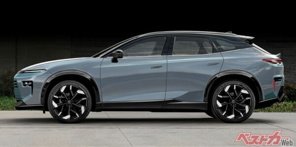 1550mmという全高が新型ハリアーの特徴ともいえる（予想CGイラストはベストカーが製作したもの）