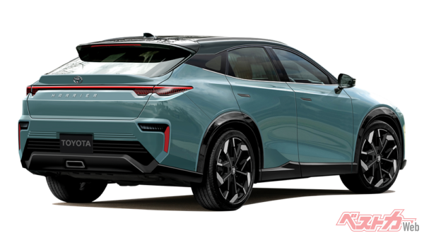 スタイリッシュなリア回りのデザイン（予想CGイラストはベストカーが製作したもの）