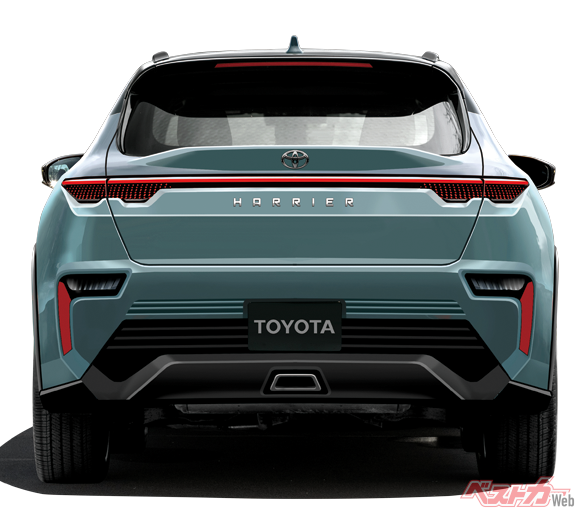 新型RAV4よりも販売台数は上回れるだろうか？（予想CGイラストはベストカーが製作したもの）