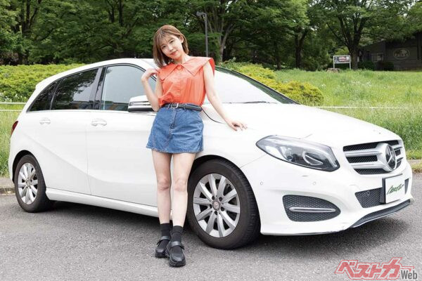 家事と子育てに追われながら、タレントとしても幅広く活動。そんな中村さんが素の自分に戻り寛げる唯一の場所が、ゆとりある室内と先進技術を満載したメルセデスベンツのユーティリティコンパクトカー B180だ！