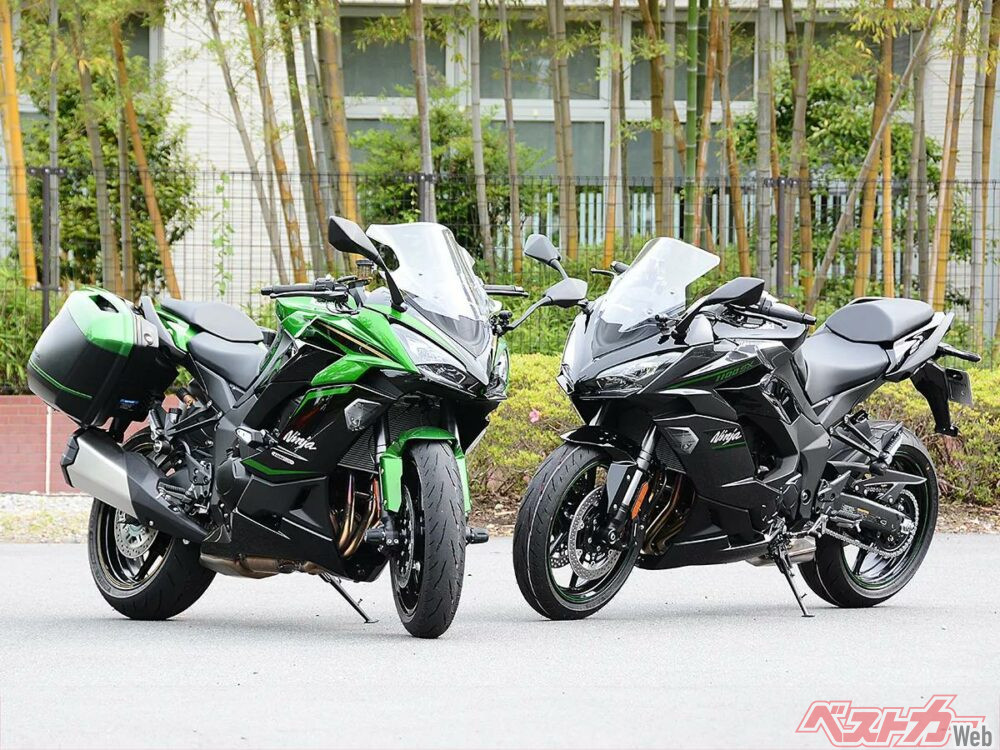 新エンジンとユーティリティの充実で進化した、「Ninja 1100SX