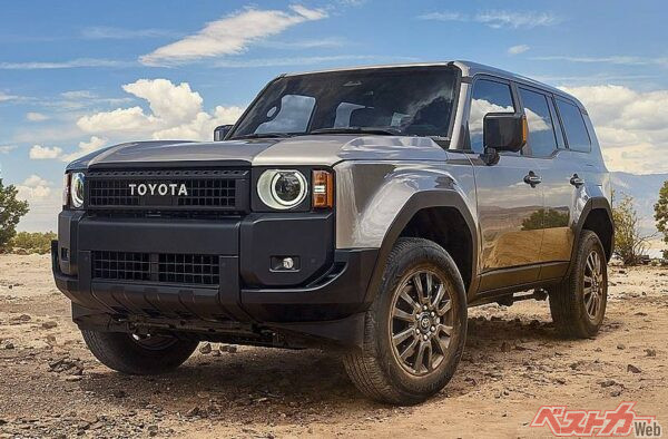 無塗装樹脂パーツを多用した武骨さがカッコいい日本仕様にはないランクル1958