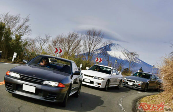 第2世代GT-Rは落ち着いてきてはいるが1000万円オーバーの個体も存在