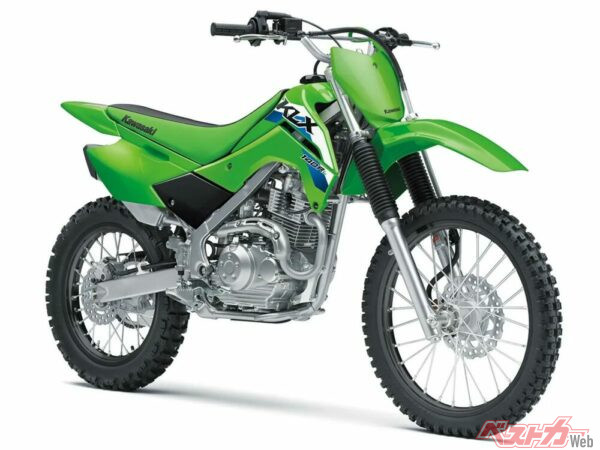 【新車】「KLX140R L」が46万4200円で国内導入決定！ エレクトリックスターターを備え、オフロード入門に最適な新型登場
