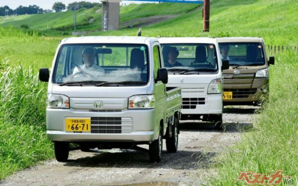 最近、アメリカで人気急上昇中の軽トラック