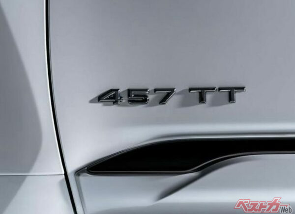 中東らしい!!? エンブレムがきらりと光る