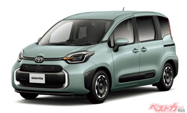 トヨタ シエンタ。「ちょっとそこまで」のニーズにじゅうぶん過ぎるほど応えるシエンタ。派手さはないが堅実なベビーフェイスだ