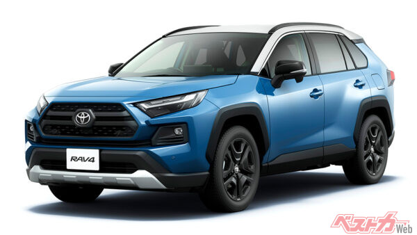 王道タッグチーム所属のトヨタ RAV4。次期型も発表され話題沸騰