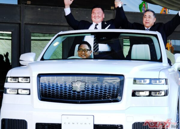 豊田章男氏が相撲連盟会長に!!　元横綱「白鵬」と築いた熱い絆と“世界に一台”のセンチュリー