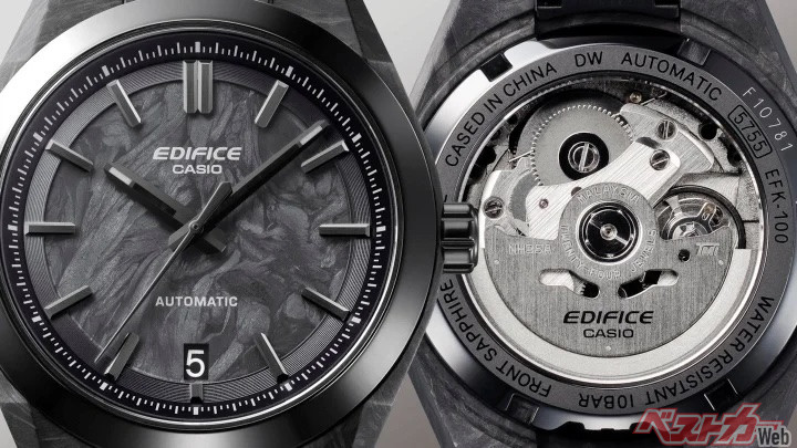 エディフィス カシオ 機械式 カシオ初の機械式時計がエディフィスより誕生。フォージドカーボン