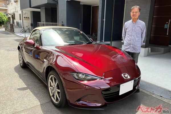 BEVを10年乗り継いだことで、ライトウェイトスポーツが欲しくなったという片岡氏