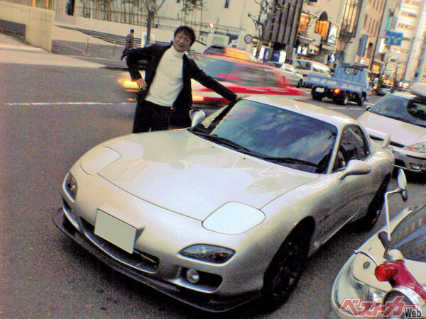 FD3Sを3台所有したという岡本氏。買い戻そうと思っても、現在中古相場が高すぎる！