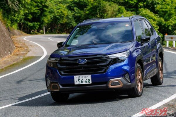 S:HEVが人気なのは確かだが、1.8Lガソリンもターボモデルならではの走りのよさを武器に、堅実な売れ行きを見せている