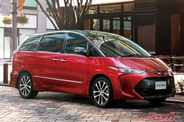 3代目エスティマ。画像はおすすめの1つアエラススマート