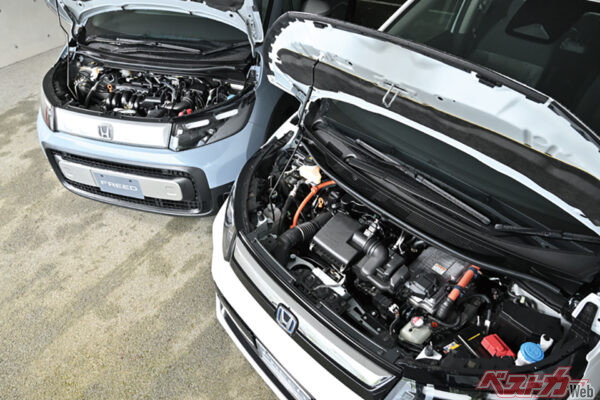 1.5L直4エンジンと1.5Lハイブリッドを搭載。駆動方式はFFのほか4WDも用意