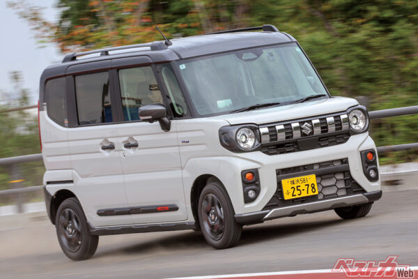 スズキ スペーシアギア(2024年9月20日発売)。0.66L・NA(195万2500~203万7200円) 0.66Lターボ(207万2400~215万7100円)