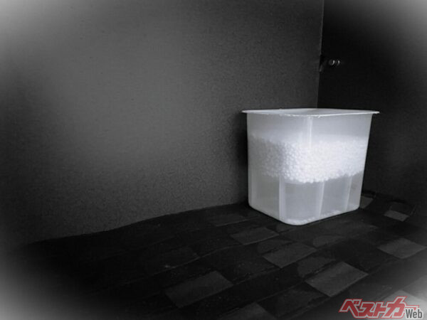 ハンドルやシフトノブなど手が触れる部分は特にカビが発生しやすい場所です。夏場は特に除湿剤を常備しましょう