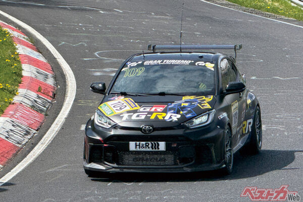 GRヤリスDATはトラブルもなくSP2Tクラスで優勝を飾った。ゼッケンは109、2007年ニュルブルクリンク24時間レースに初参戦した時と同じ番号だ