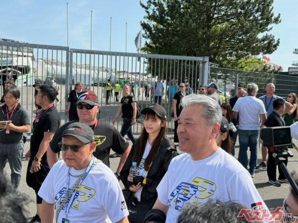 トヨタの中嶋裕樹副社長もチームに帯同し、その戦いを見守った