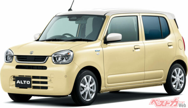 一部仕様変更されたスズキ アルト HYBRID X