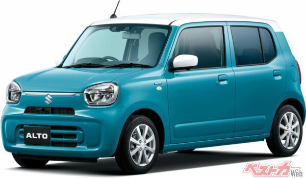 仕様変更前のアルト HYBRID X