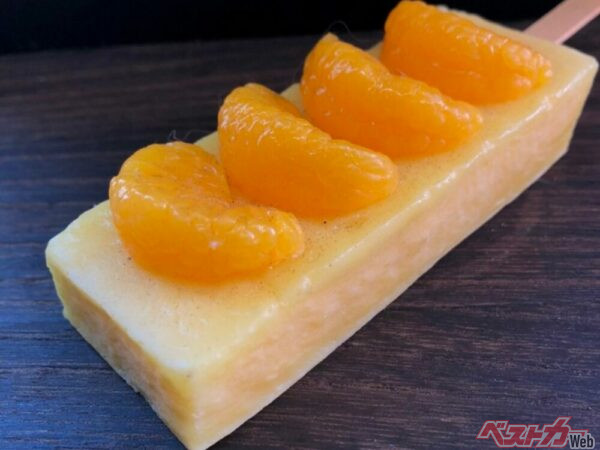 東名阪道　大山田PA（下り）　くずもちバー（みかん味）　400円