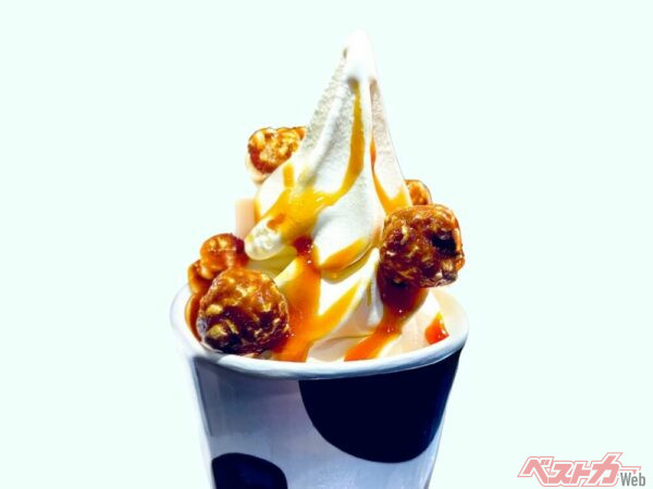 伊勢道　安濃SA（下り）　HARBOR　プレミアムキャラメルバニラ　550円