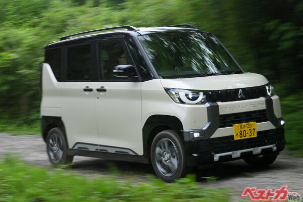 意外にも乗り心地が最も快適なのはデリカミニ