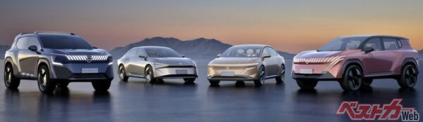 N7は、2024年4月に開催された北京モーターショーで公開されたコンセプトカーのひとつで、市販第一弾モデル。今後も新エネルギー車はまだまだ続く予定だ