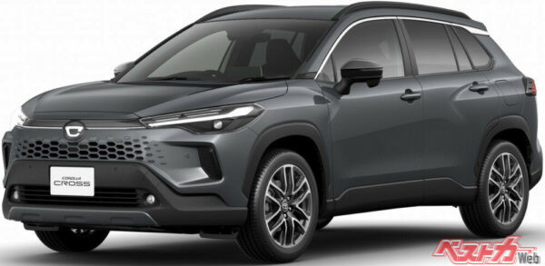 2025年5月に一部改良を受けたカローラクロス。一部改良でガソリン車が廃止され、ハイブリッドに1本化。価格は276万～368万9000円