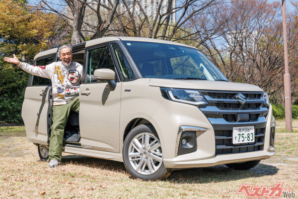 クルマ好きの中には「全く興味ナシ」という人も少なくない小型ハイトワゴンだが、テリーさんは違う。乗らず嫌いせず、使ってみてすっかりハマっているのだ
