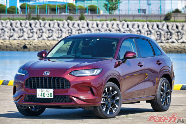 ホンダ ZR-V(320万8700~437万9100円) WLTCモード燃費:13.9~22.1km/L パワートレーン:1.5Lターボ、2L・HEV