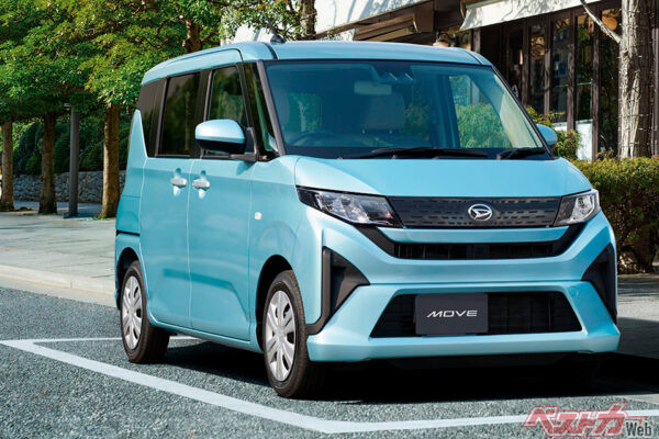 「スライドドアは欲しいけど、かわいい顔はちょっと……」「スーパーハイトは好きじゃないけど、スライドドアは欲しい……」こんな人に刺さるのが新型ムーヴだ