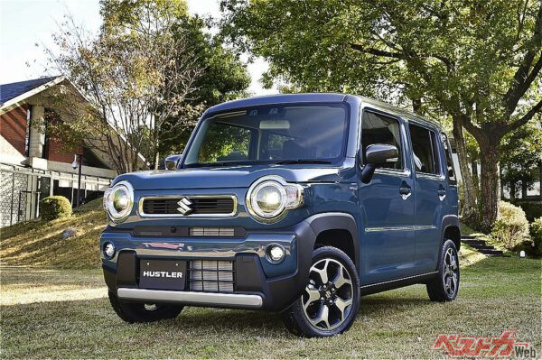 スズキ ハスラー。発売5年を経ても軽販売ランキングトップ５に入る強者