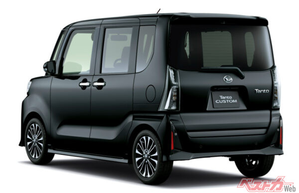 タント カスタム RS Limitedのリアデザイン