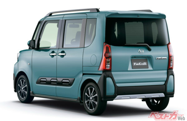 タント ファンクロス Limitedのリアデザイン