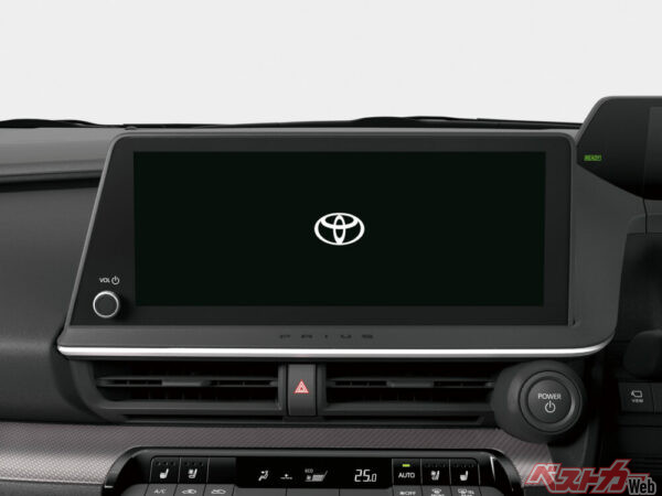 Zグレードに標準装備化された12.3インチディスプレイオーディオPlus(コネクテッドナビ対応)